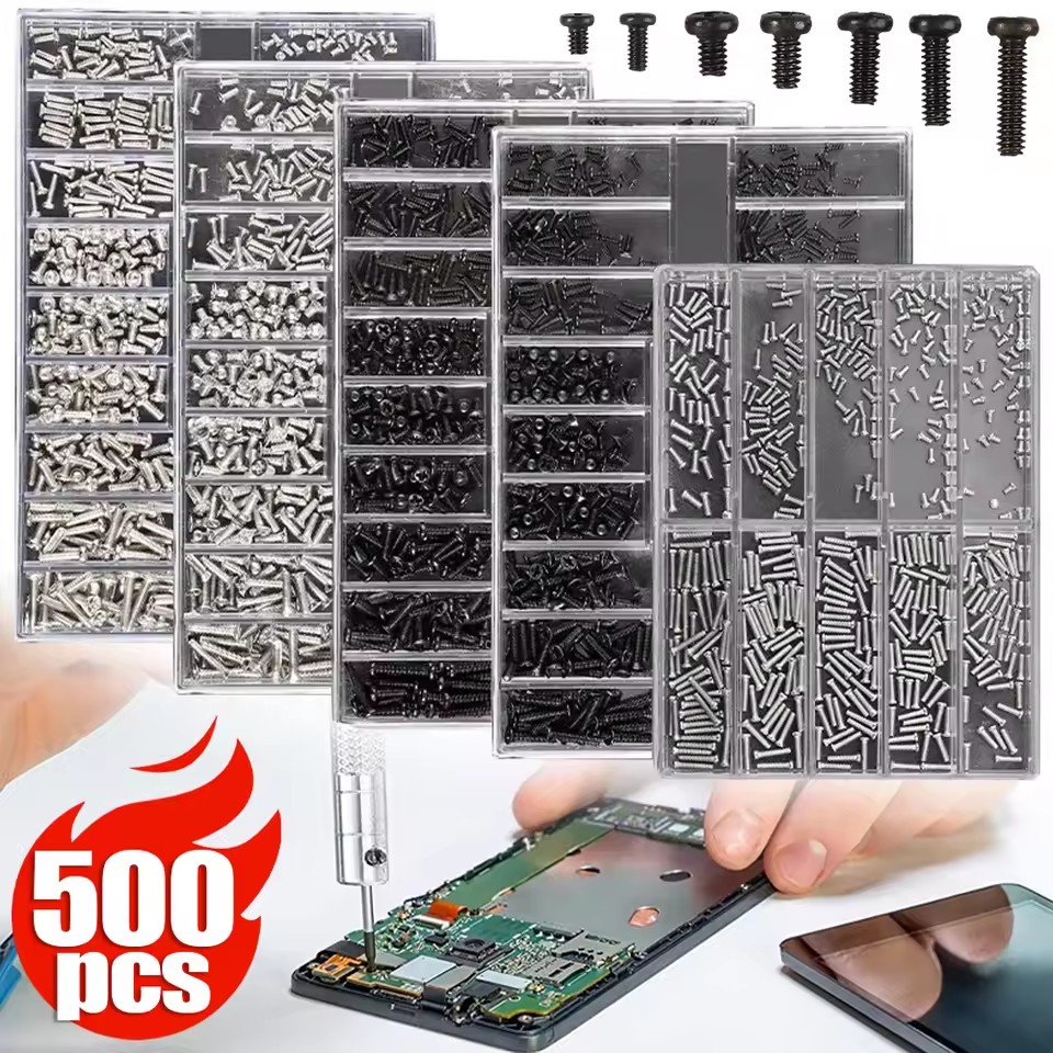 Electronics Repair Book - 500PCS Set di viti per notebook