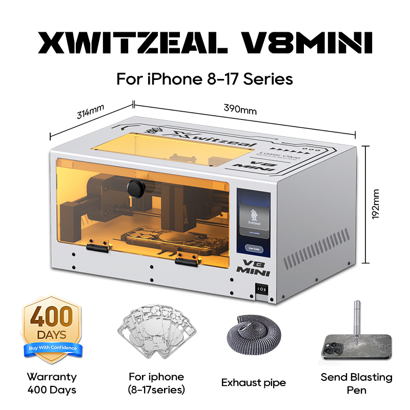 Electronics Repair Kit - Xwitzeal ® Macchina Laser V8 MINI