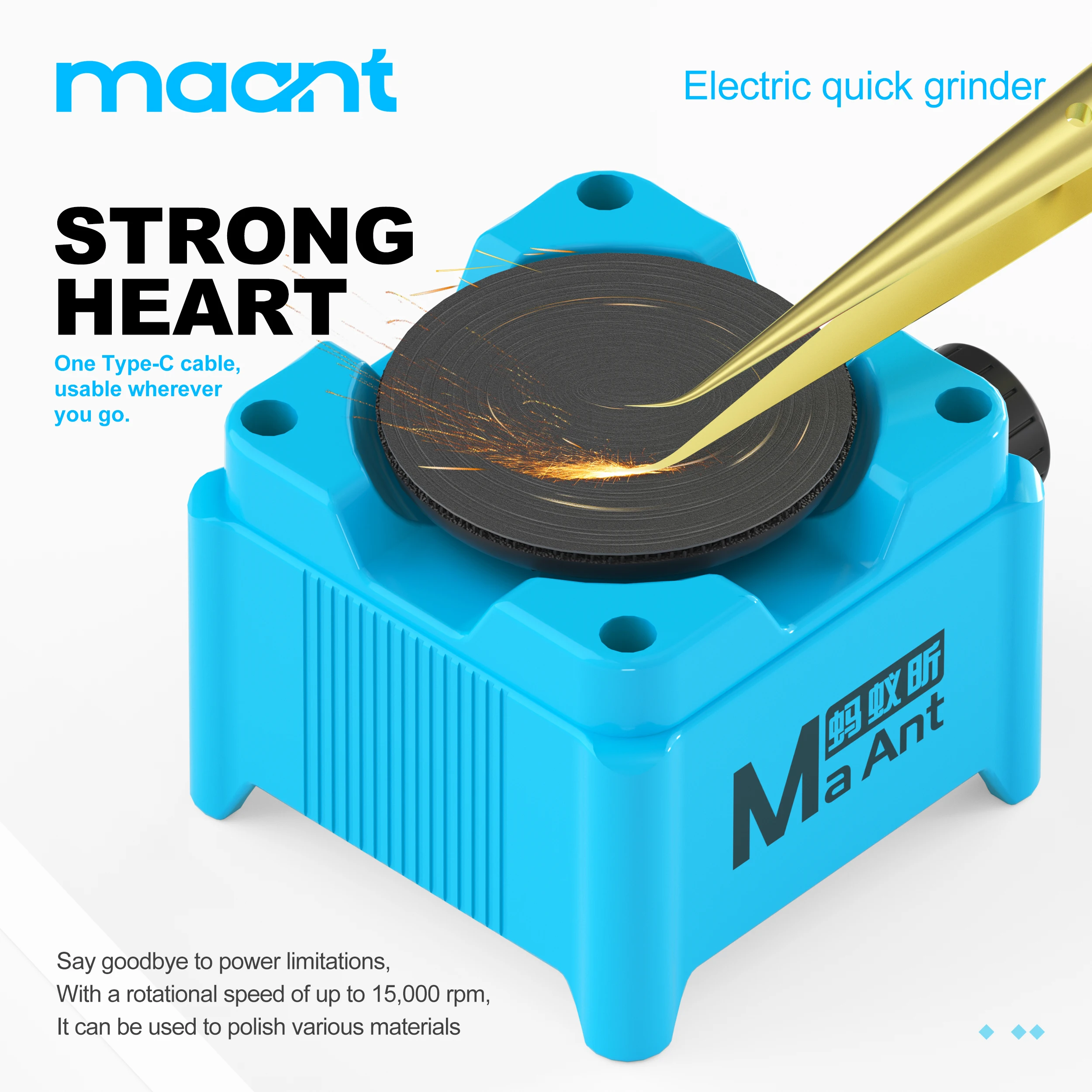 Smerigliatrice elettrica MaAnt - Electronics Repairing recensione e prezzo