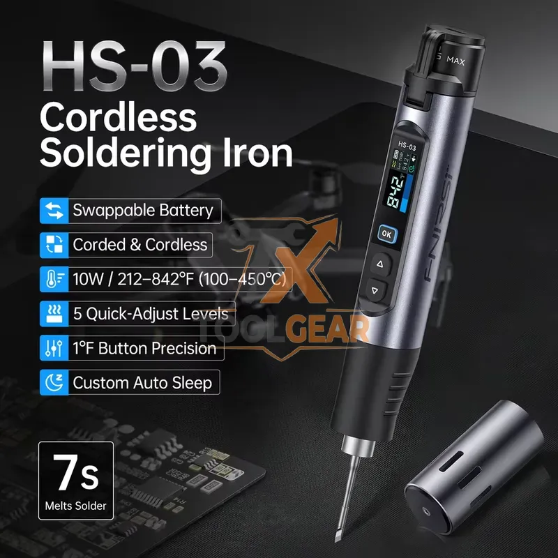 Kit Saldatore Cordless HS-03 2 - Electronics Repairing recensione e prezzo