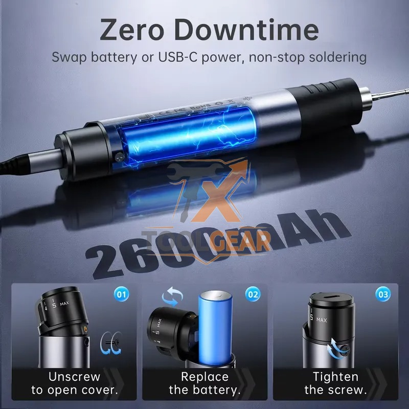 Kit Saldatore Cordless HS-03 2 - Electronics Repairing recensione e prezzo