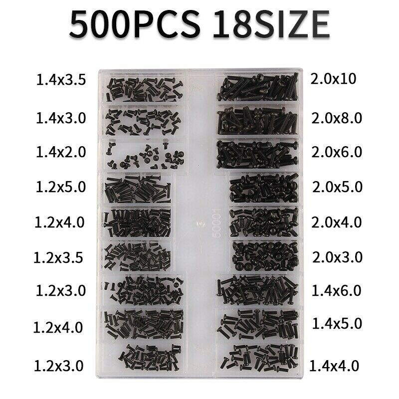 500 pezzi mini dadi a vite mic - Electronics Repair Book recensione e prezzo